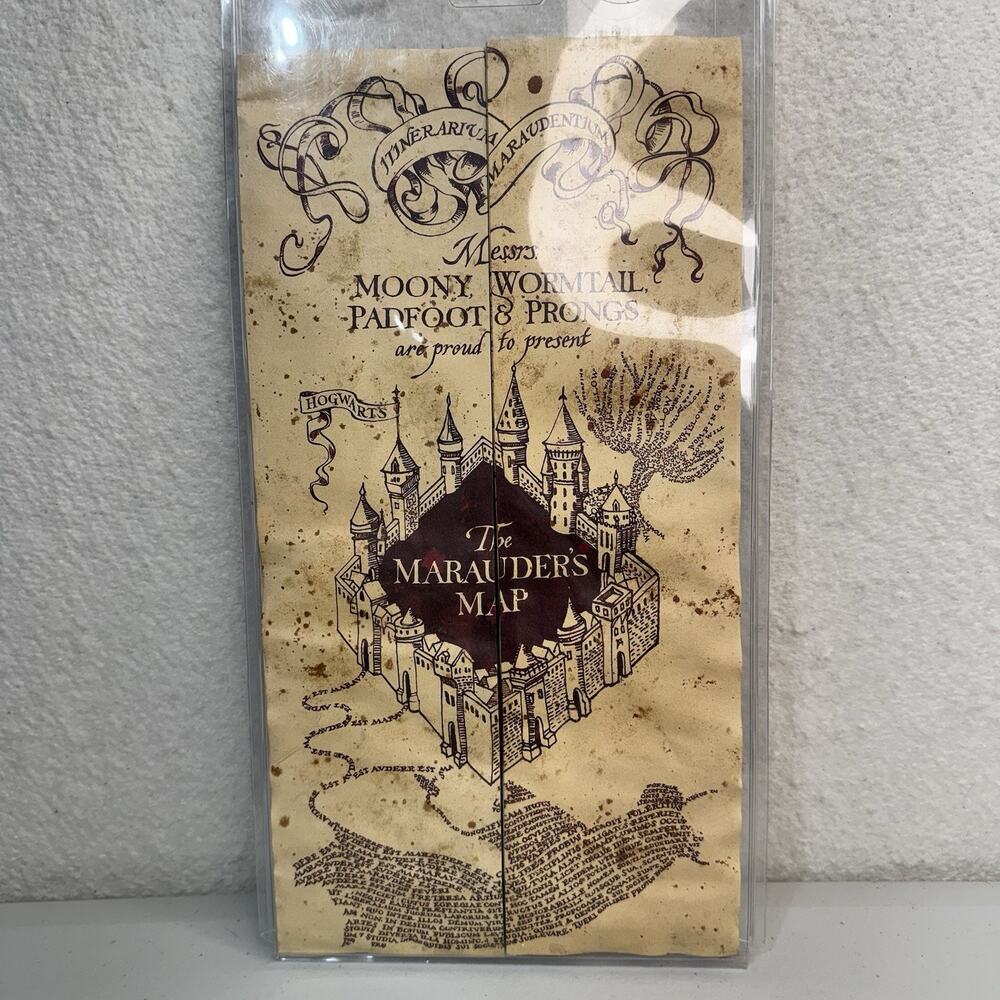 Harry Potter Hogwarts School Of Wizardry The Marauder's Map Replica Warner Bros.